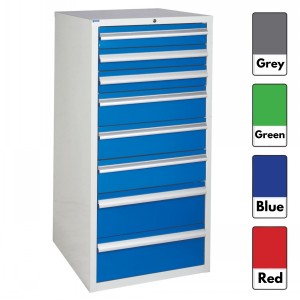 Euroslide Storage Cabinet 8 Drawer 1200mm Type 1